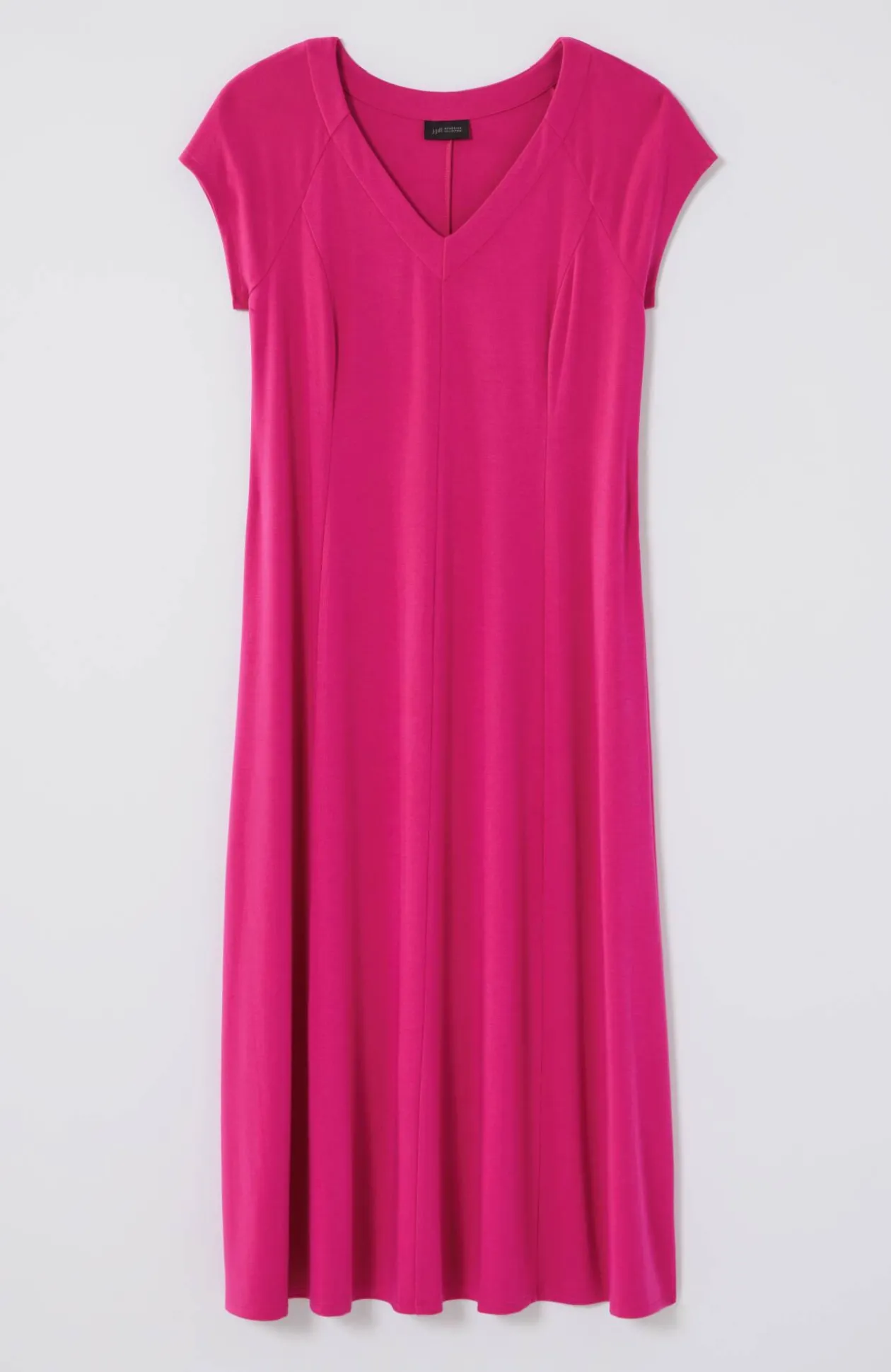 Wearever Draped Cap-Sleeve Dress