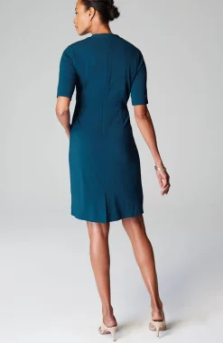 Wearever Draped Twist-Front Dress