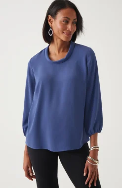Wearever Easy-Care 3/4-Sleeve Top