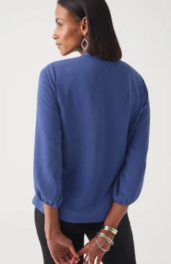Wearever Easy-Care 3/4-Sleeve Top