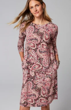 Wearever Knit Pleat-Back Dress