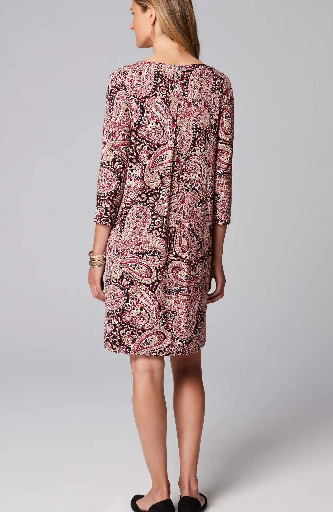 Wearever Knit Pleat-Back Dress