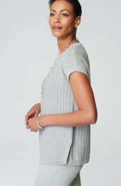 Wearever Lightweight Textured Pullover