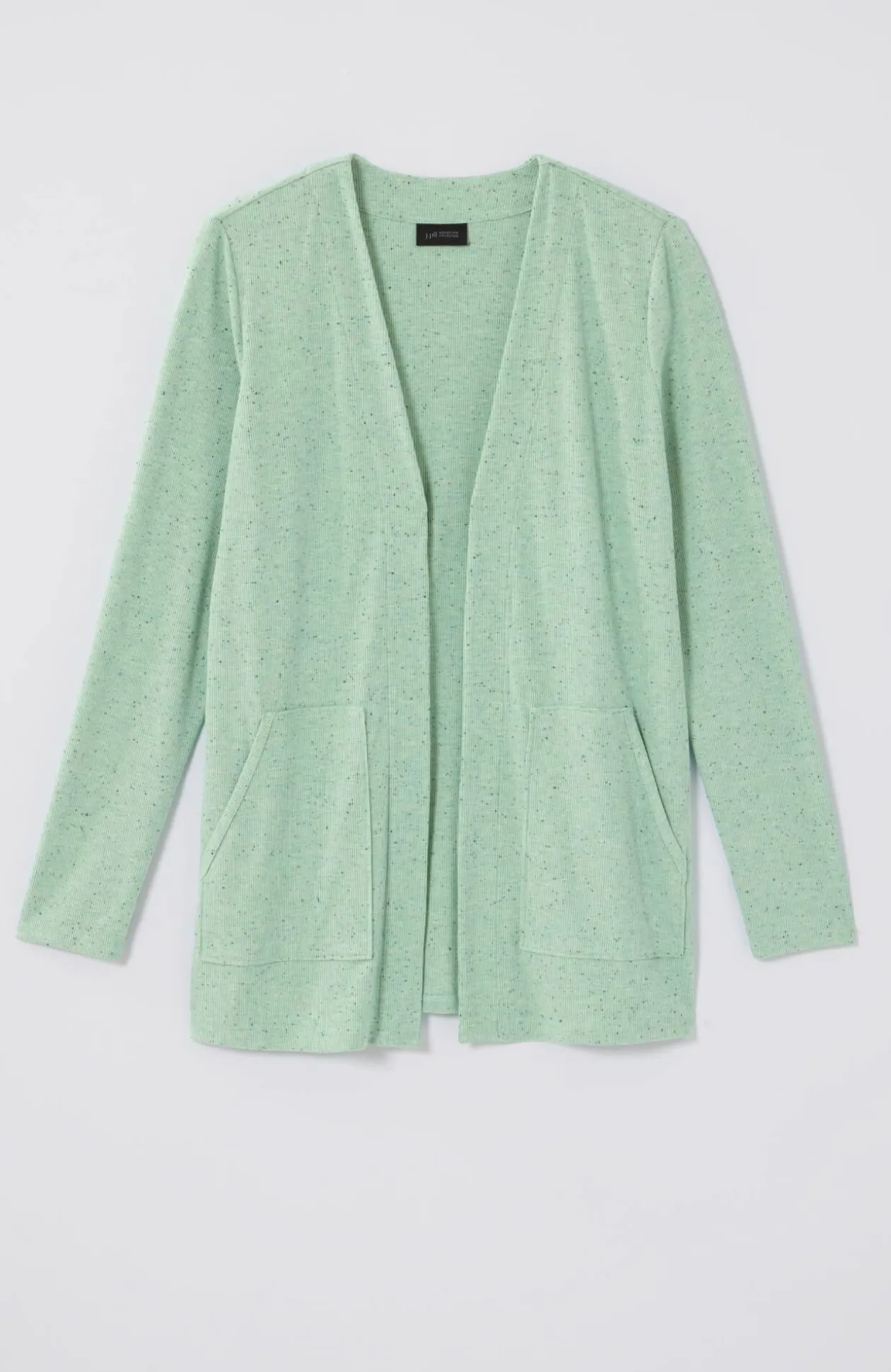 Wearever Open-Front Marled Jacket
