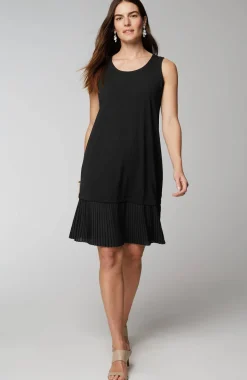 Wearever Pleated-Hem Dress