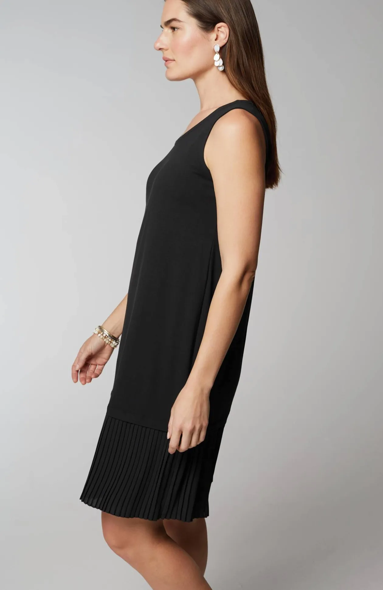 Wearever Pleated-Hem Dress