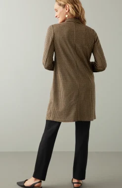 Wearever Ponte Jacquard Duster Jacket