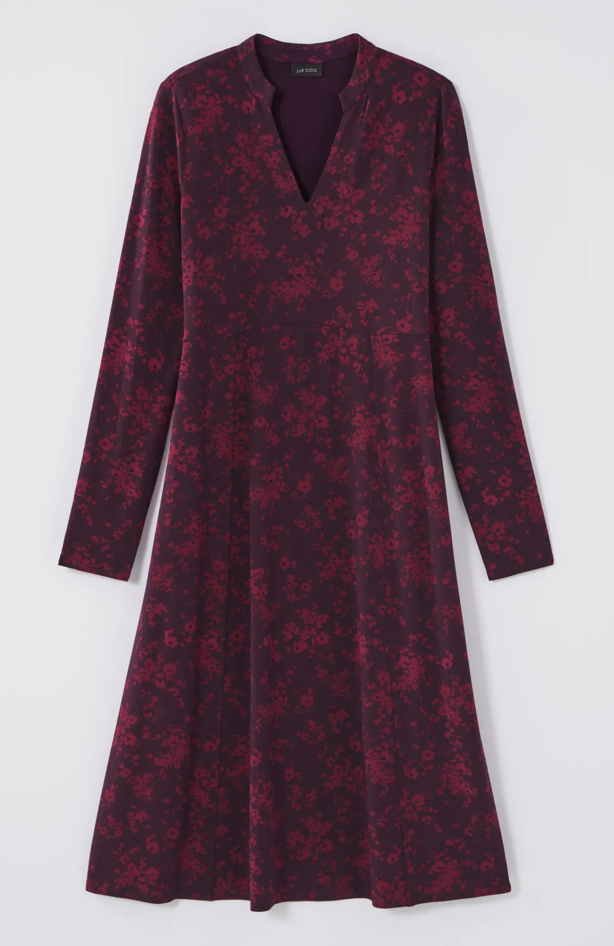 Wearever Princess-Seamed V-Neck Dress