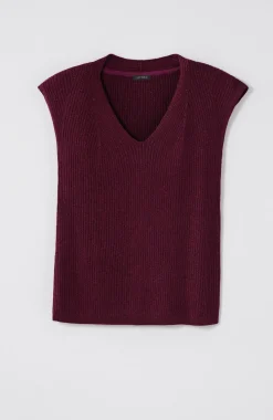 Wearever Rib-Textured Sparkle Top