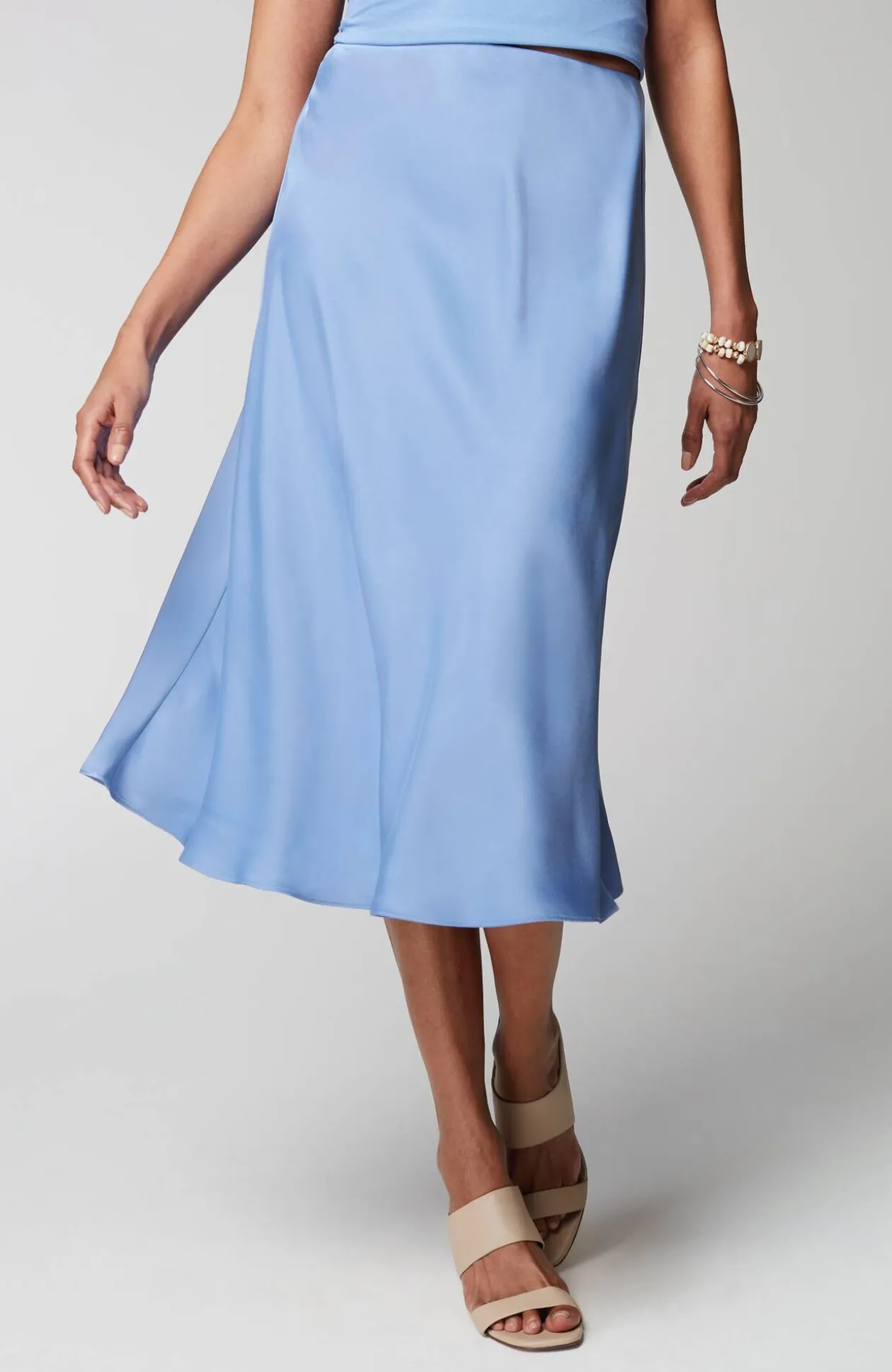 Wearever Satin A-Line Skirt