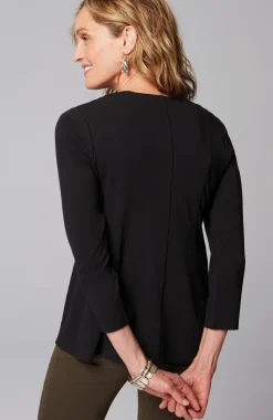 Wearever Seamed Peplum Top