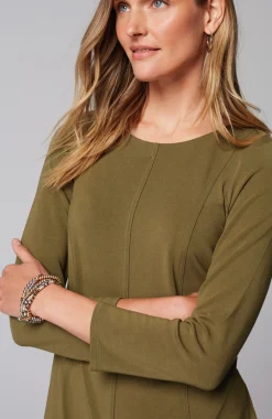 Wearever Seamed Peplum Top