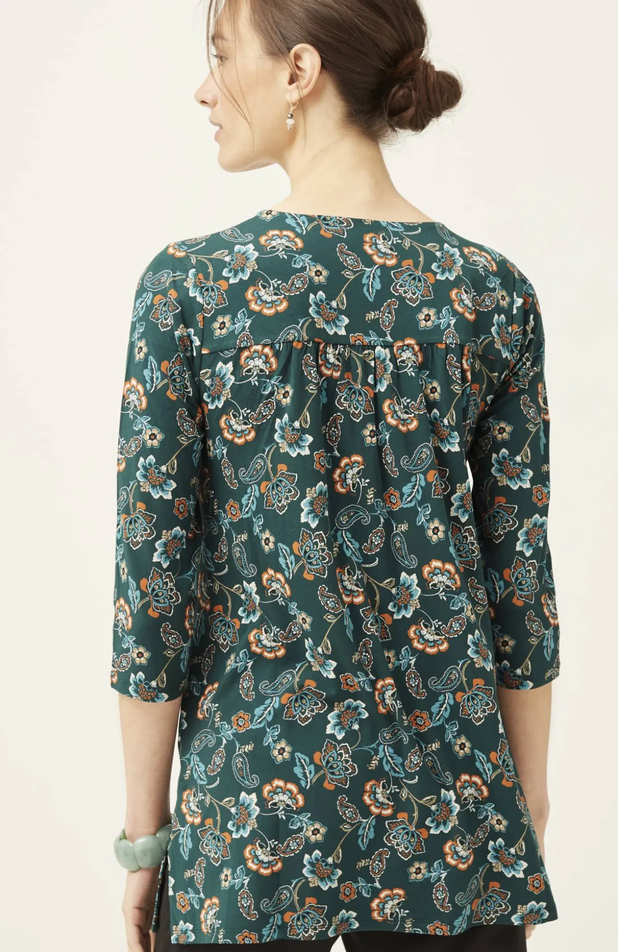 Wearever Shirred A-Line Tunic
