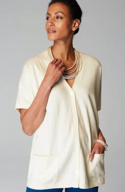 Wearever Short Dolman-Sleeve Cardi