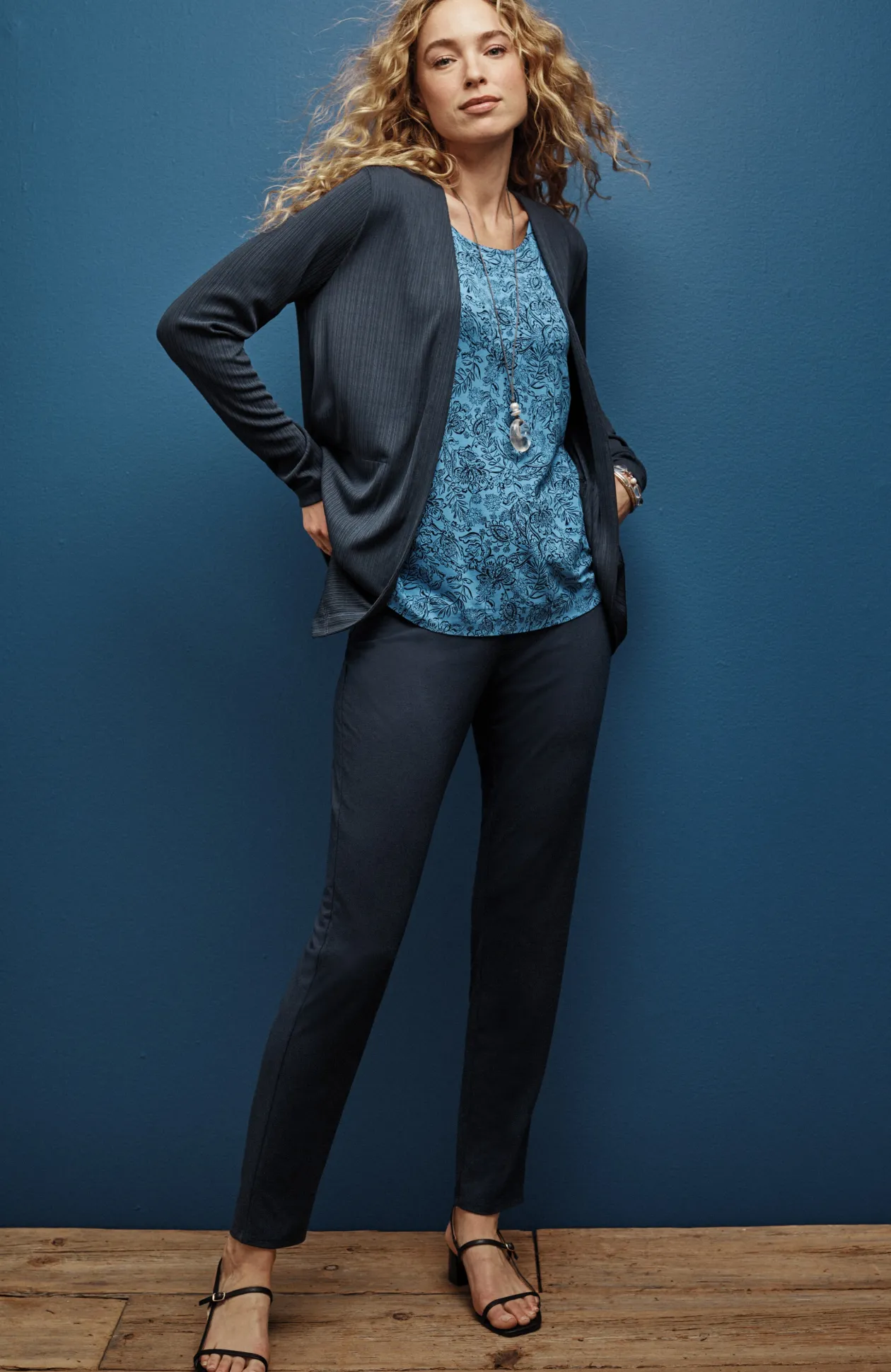 Wearever Smooth-Fit Classic Slim-Leg Pants