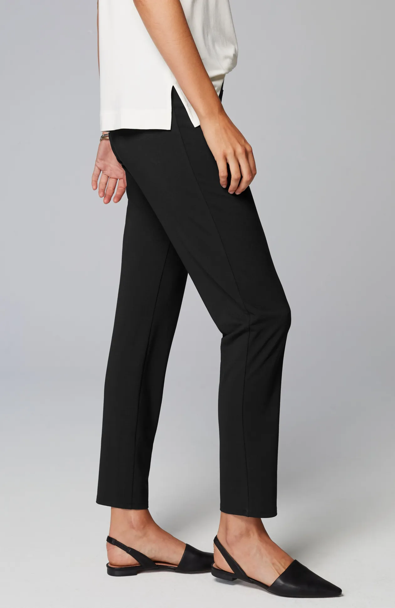 Wearever Smooth-Fit Classic Slim-Leg Pants