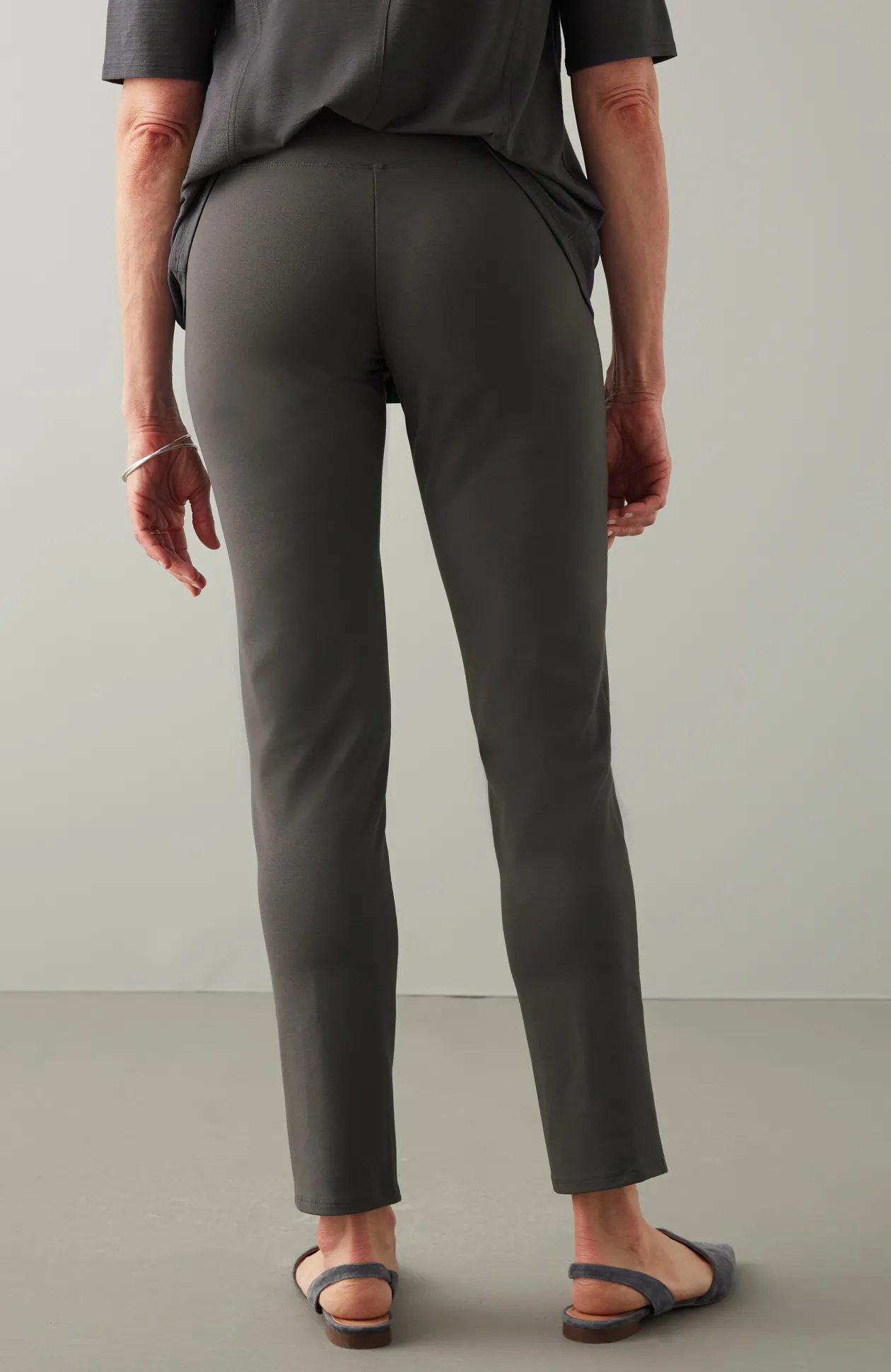 Wearever Smooth-Fit Classic Slim-Leg Pants