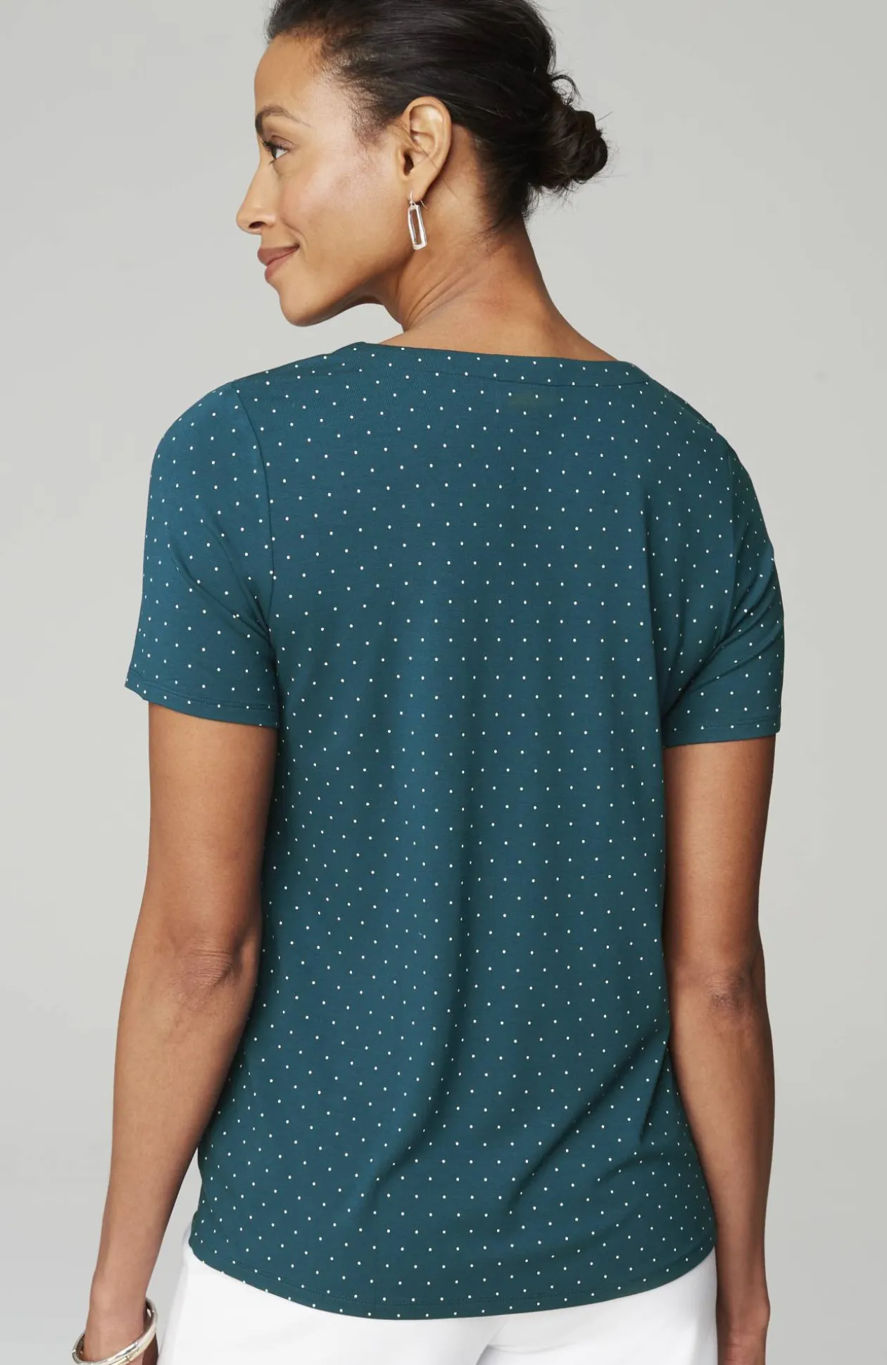 Wearever Soft-V-Neck Tee
