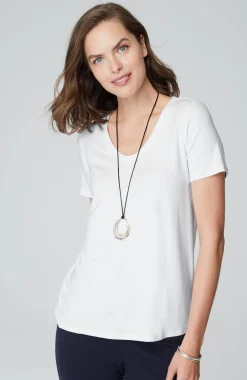 Wearever Soft-V-Neck Tee
