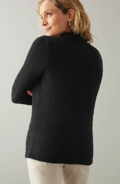 Wearever Textured Collared Cardi