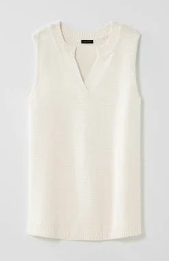 Wearever Textured Sleeveless Sweater