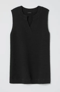 Wearever Textured Sleeveless Sweater