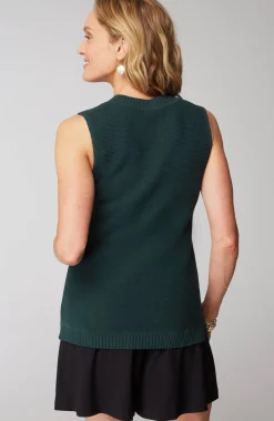 Wearever Textured Sleeveless Sweater