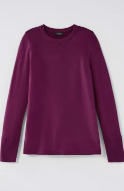 Wearever Textured-Yoke Merino Sweater