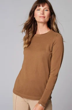 Wearever Textured-Yoke Merino Sweater