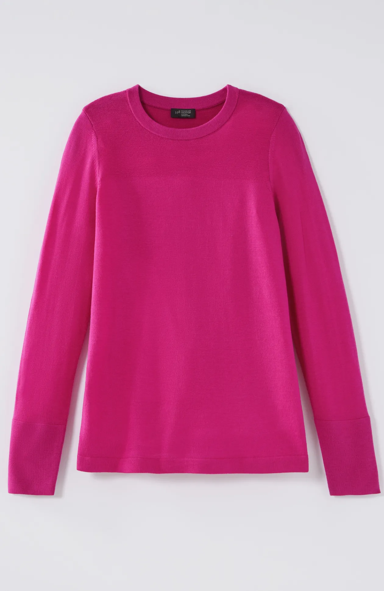 Wearever Textured-Yoke Merino Sweater