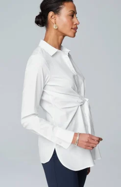 Wearever Tie-Front Top