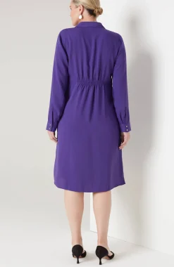Wearever Twist-Front Shirtdress