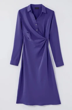 Wearever Twist-Front Shirtdress