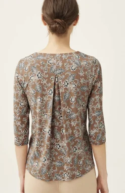 Wearever V-Neck Ballet-Sleeve Top