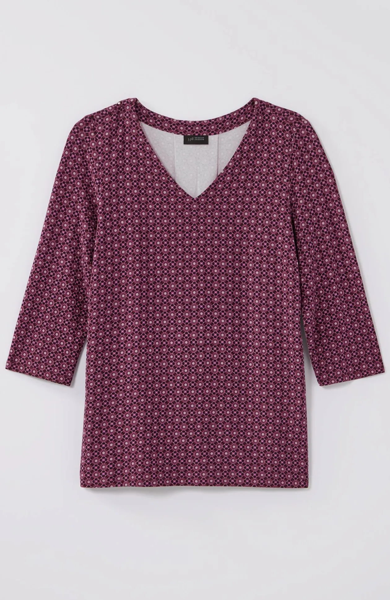 Wearever V-Neck Ballet-Sleeve Top
