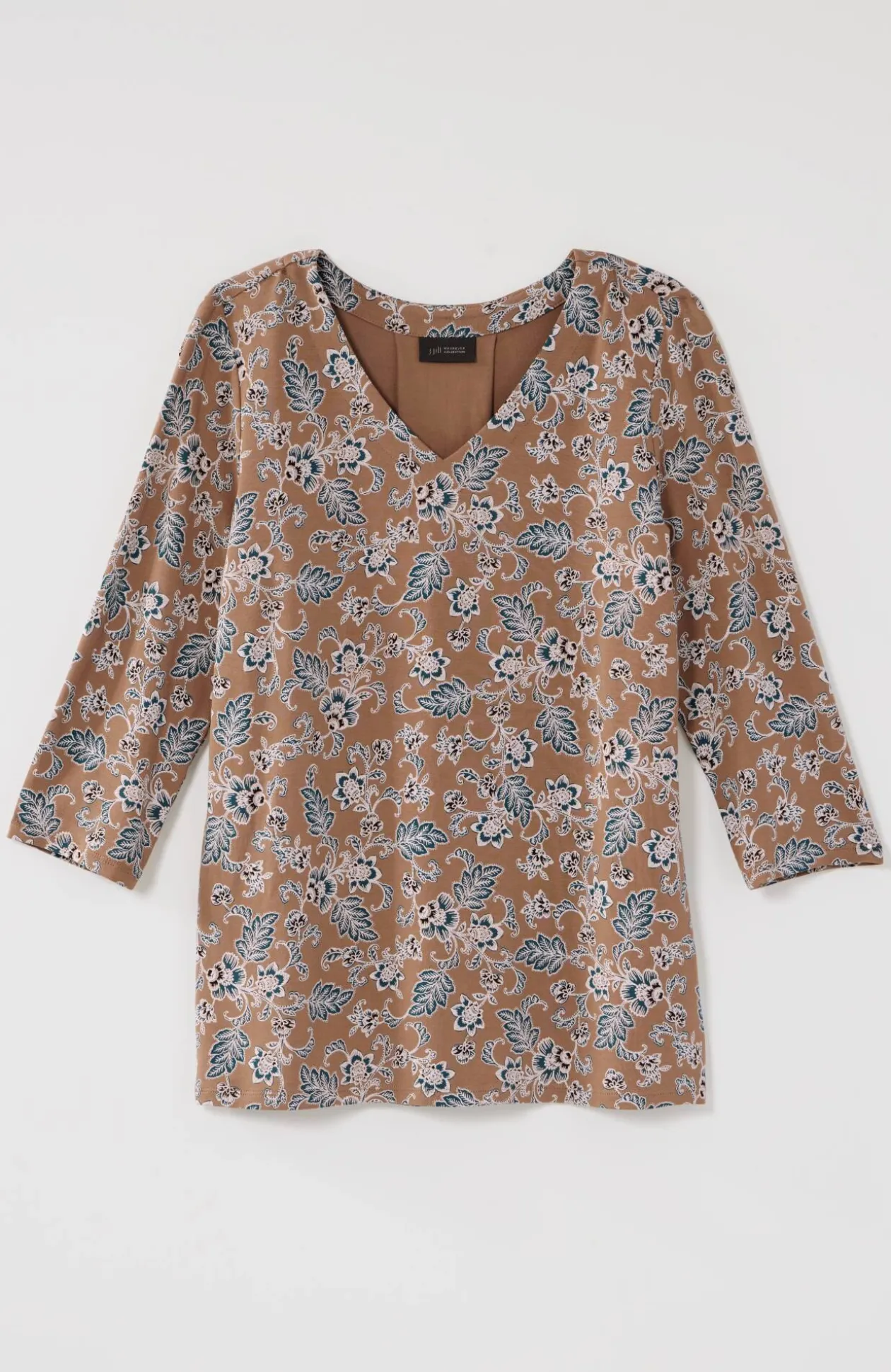 Wearever V-Neck Ballet-Sleeve Top