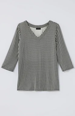 Wearever V-Neck Ballet-Sleeve Top