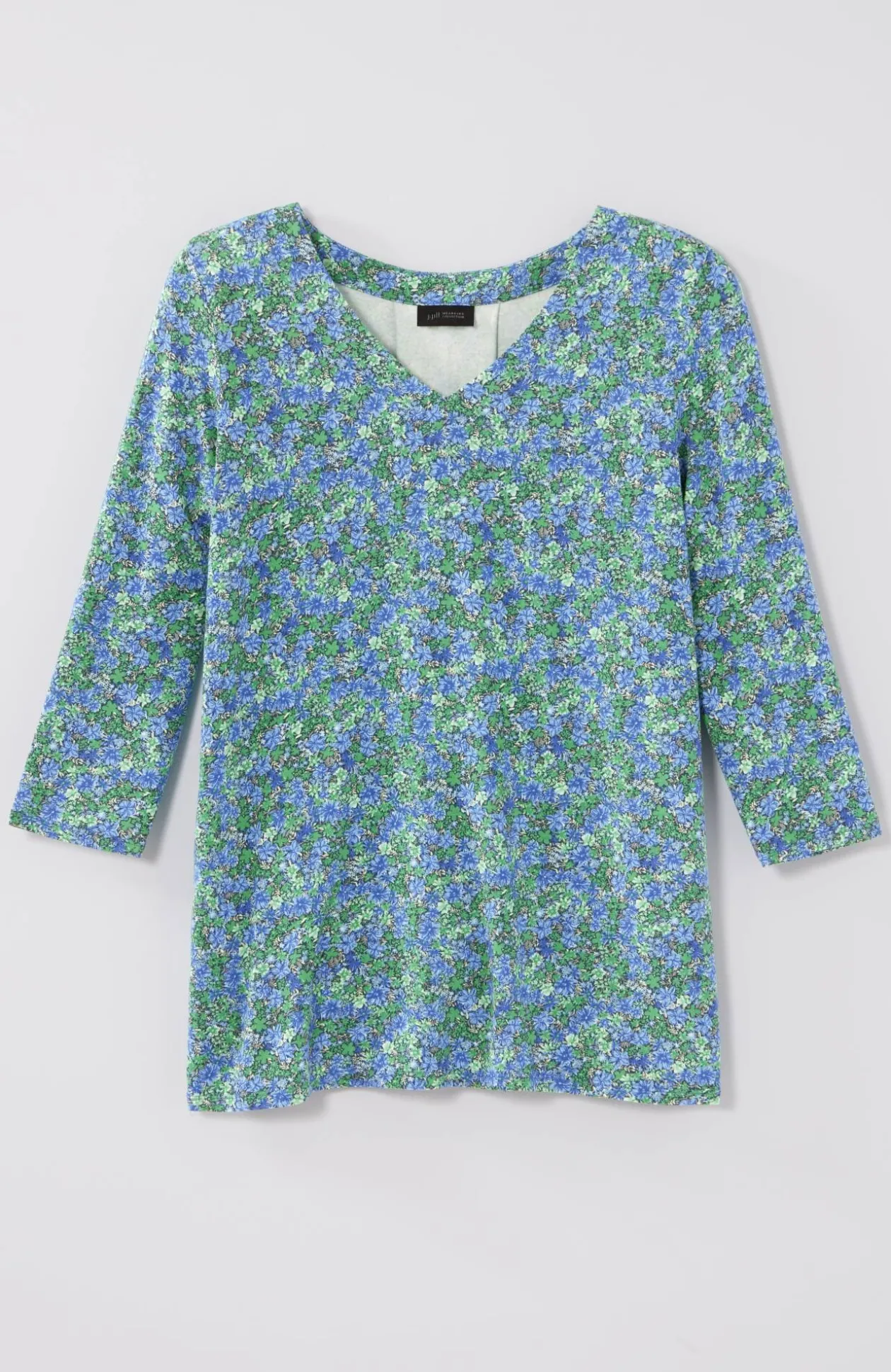 Wearever V-Neck Ballet-Sleeve Top