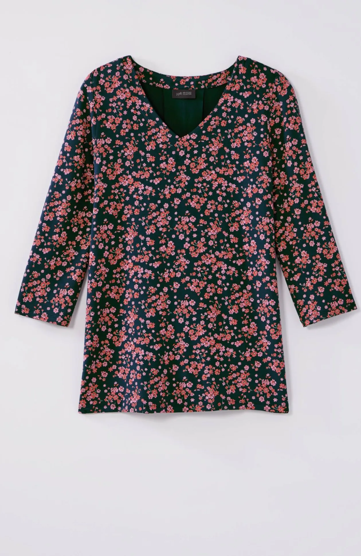 Wearever V-Neck Ballet-Sleeve Top