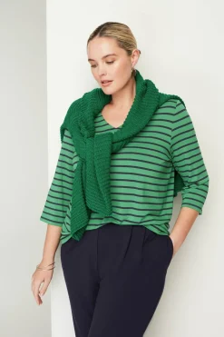 Wearever V-Neck Ballet-Sleeve Top