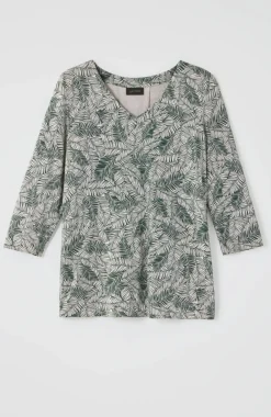 Wearever V-Neck Ballet-Sleeve Top