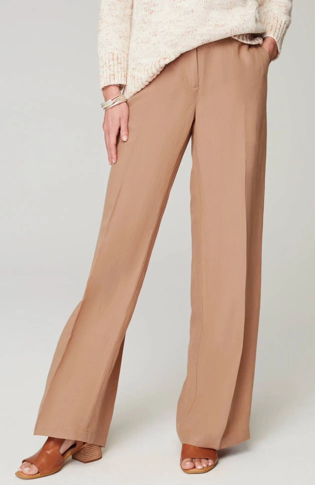Wide-Leg Trousers