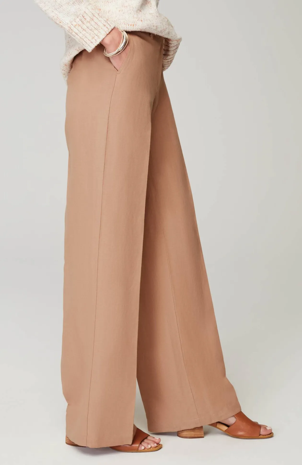Wide-Leg Trousers
