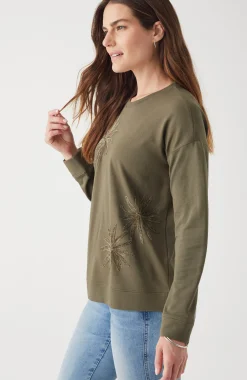 Wildflower Embroidered Sweatshirt