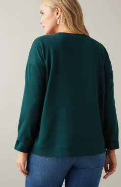 Wildflower Embroidered Sweatshirt