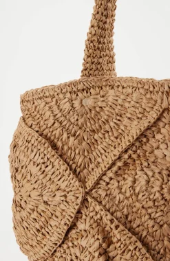 Woven Diamond Summer Tote